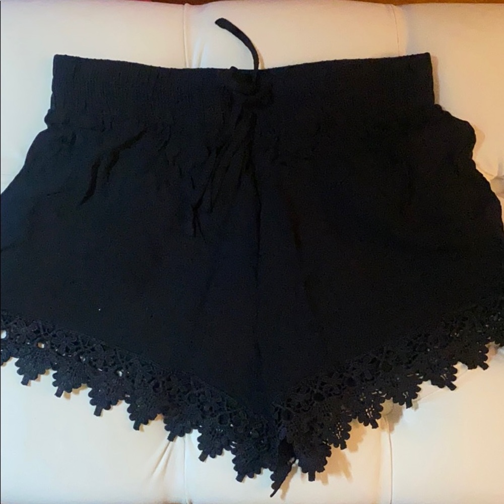 Black shorts